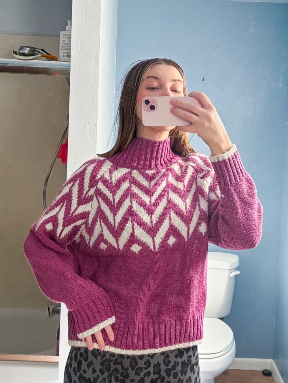 Patterned Sweater
